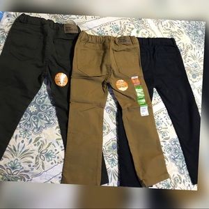 Boys Pants - set of three Flex fabric pants